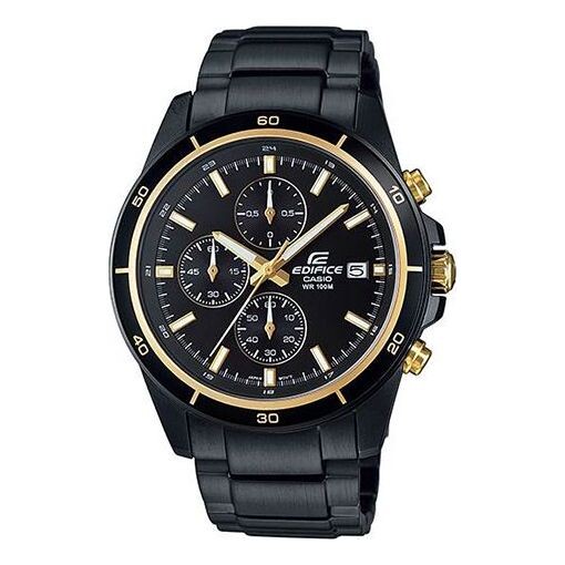 

Часы Men's CASIO EDIFICE IP Watch Business Mens Black Analog, черный