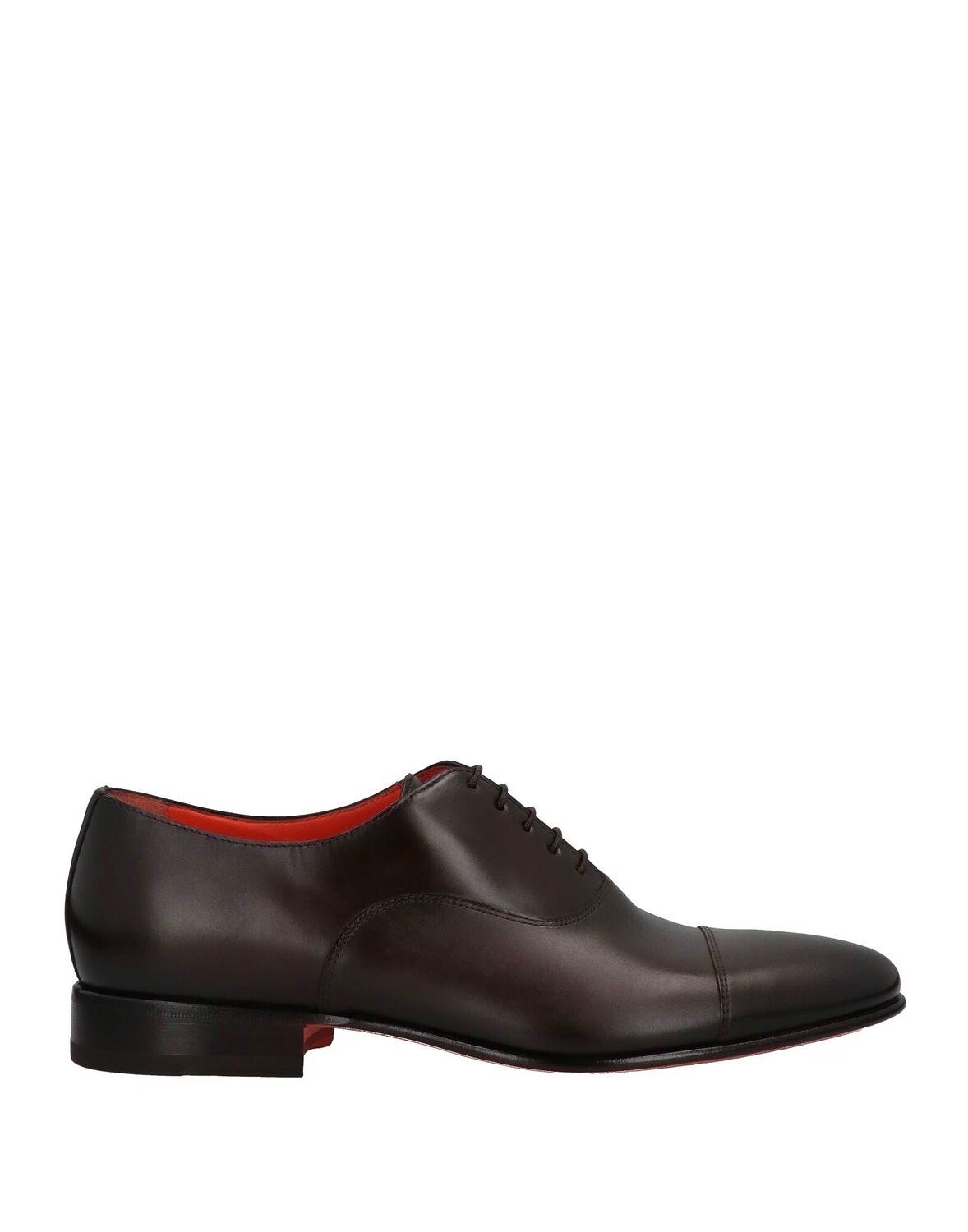 

Туфли на шнуровке Santoni, темно-коричневый