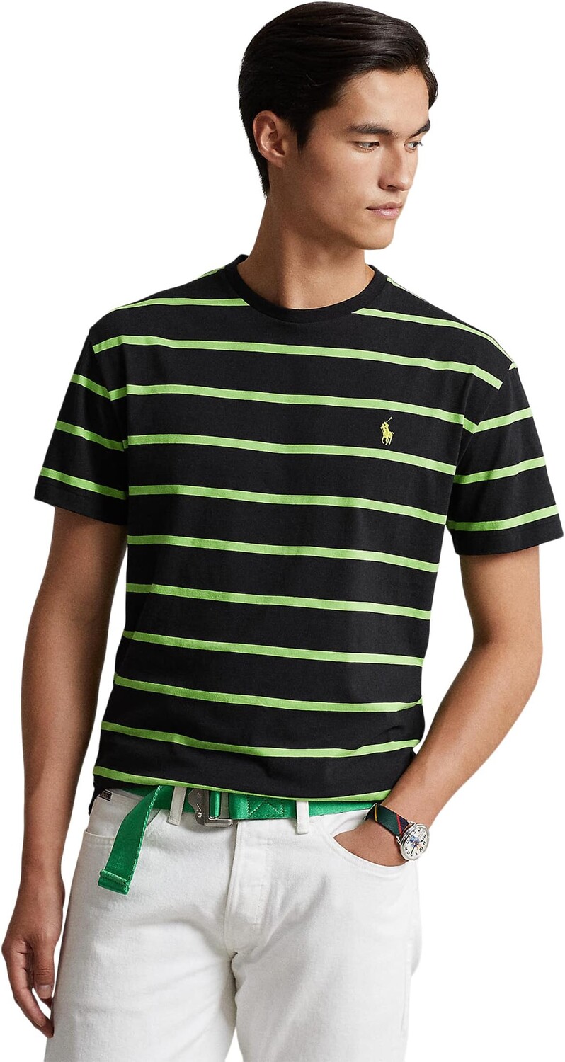 

Футболка Polo Ralph Lauren Classic Fit Jersey T-Shirt, цвет Polo Black/Galaxy Green
