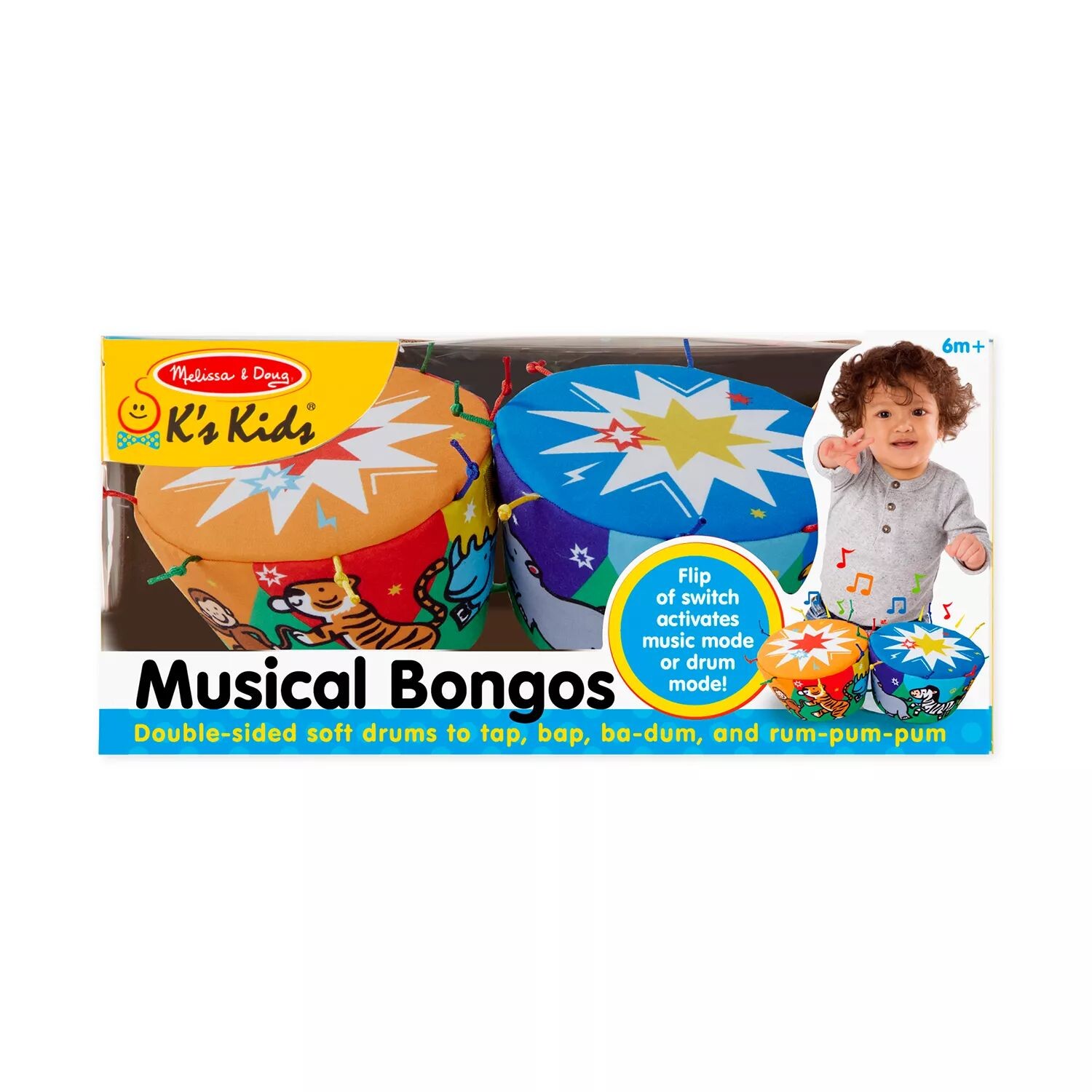 

Музыкальные бонго Мелиссы и Дуга Melissa & Doug