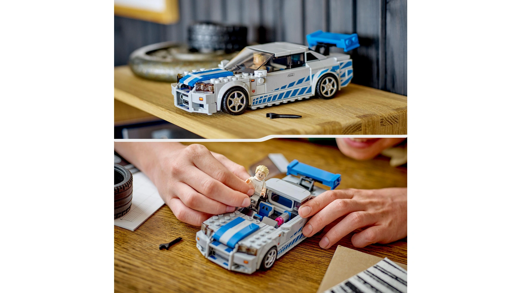 Lego Speed ​​​​Champions 2 Форсаж 2 Форсаж Nissan Skyline GT-R (R34) –  заказать из-за границы с доставкой в «CDEK.Shopping»