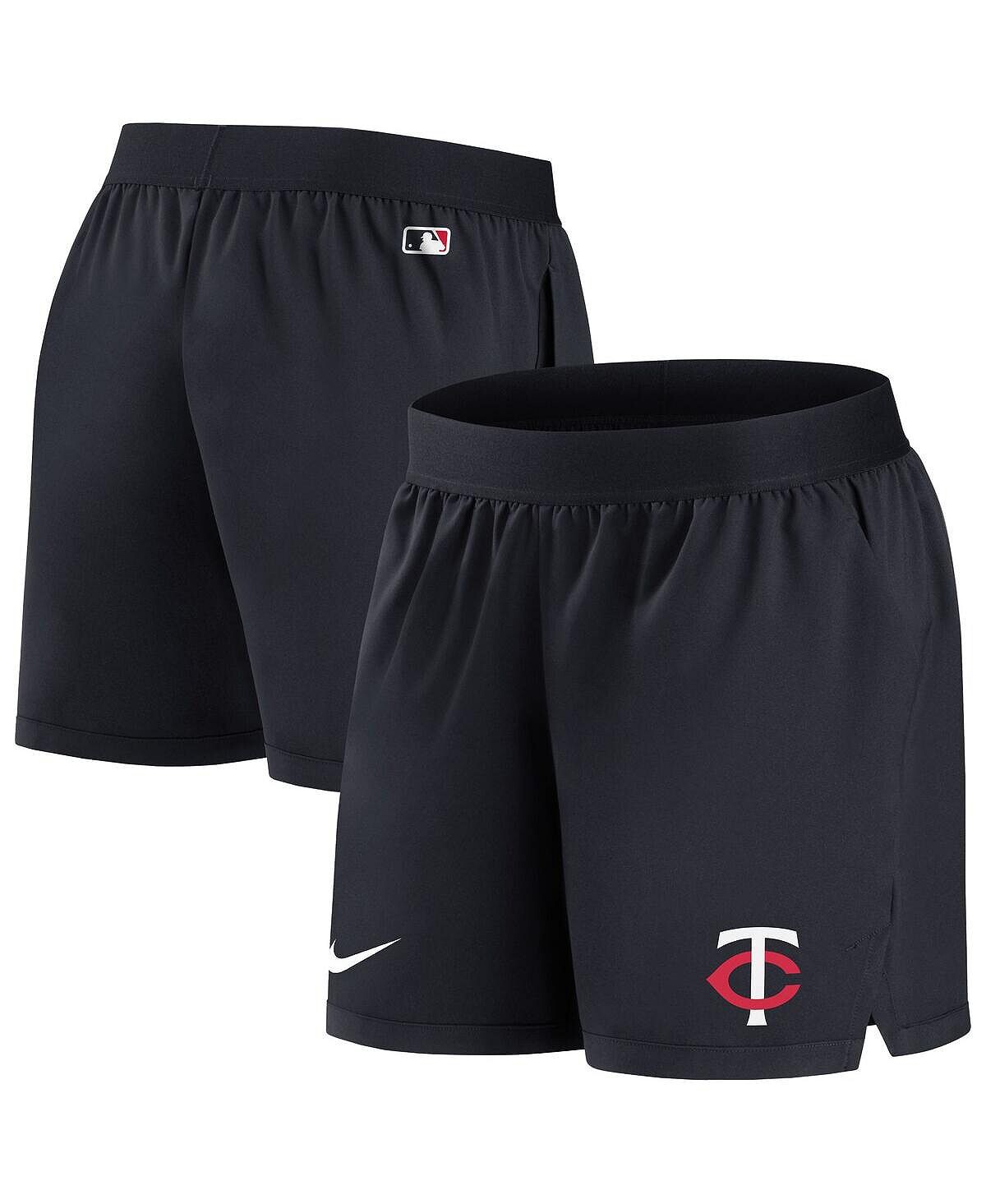 

Черные женские шорты Minnesota Twins Authentic Collection Team Performance Nike, черный