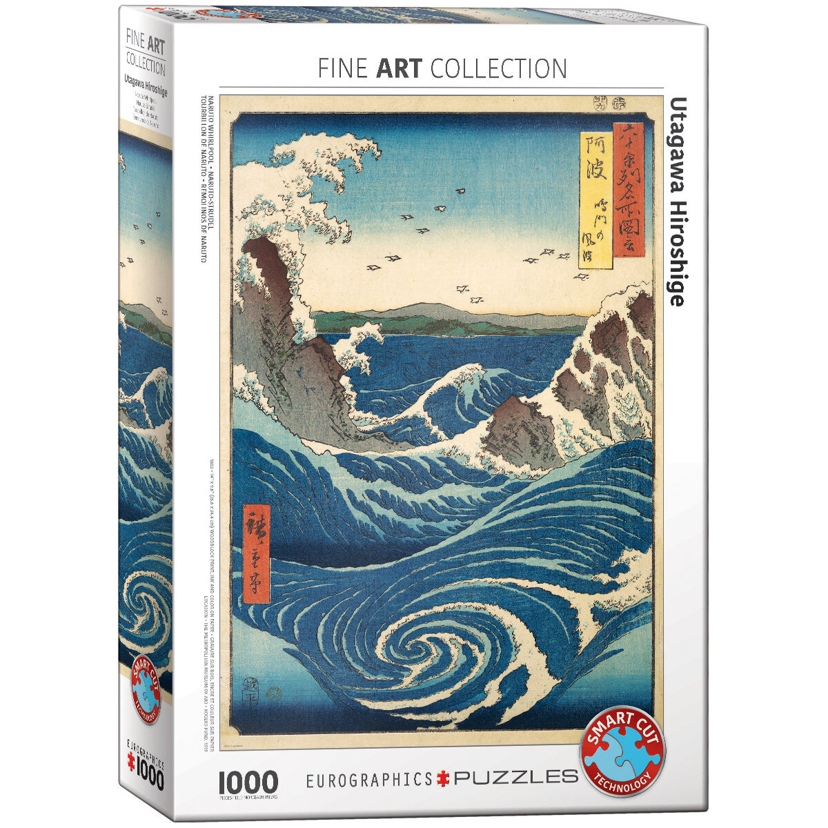 

Eurographics, Пазл Narut Whirlpool от Hiroshige 6000-5767, 1000 шт.
