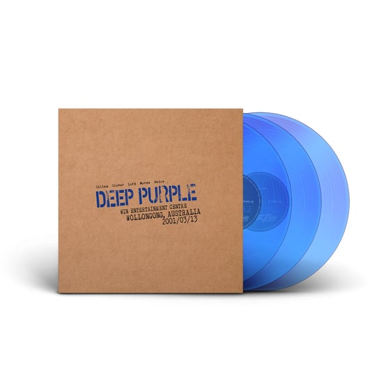 Виниловая пластинка Deep Purple - Live In Wollongong 2001 (синий винил - ограниченное издание) ear music deep purple live in newcastle 2001 limited edition 2cd