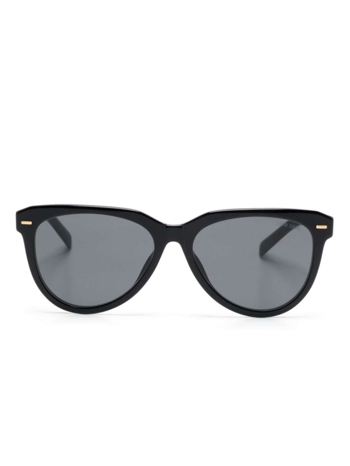 

Солнцезащитные очки Miu Miu Eyewear 0MU12ZS, черный