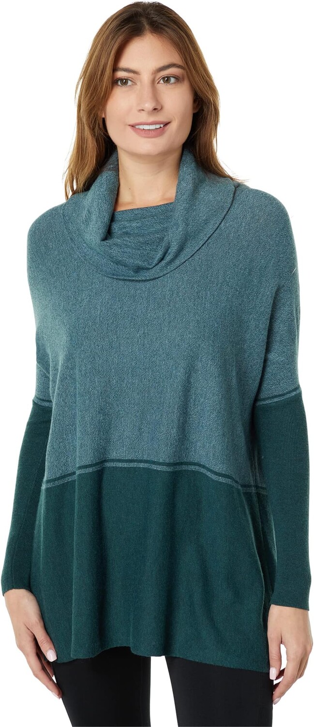 

Свитер-пончо Edgewood Smartwool, цвет Mist Blue/Twilight Blue Marl