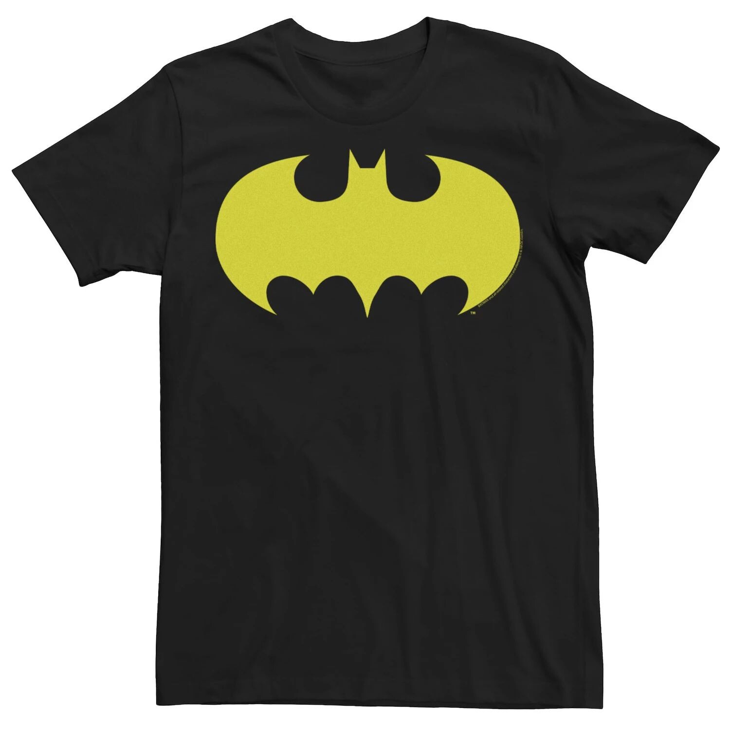 

Мужская желтая футболка с логотипом Batman Licensed Character, Желтый