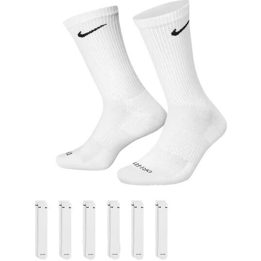 

Носки U NK Everyday Plus Cushioned Crew Socks (6 пар) Nike, цвет Weiß/Schwarz