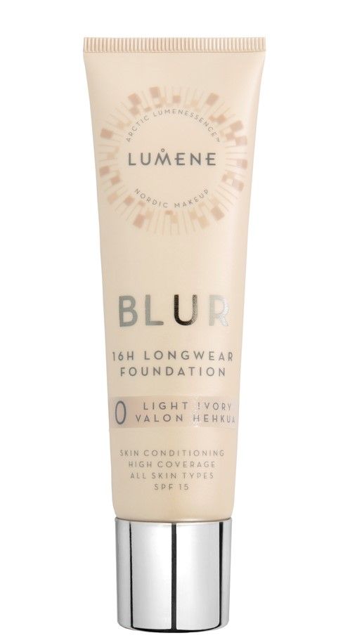 Lumene Blur Праймер для лица, 0 Light Ivory lumene blur праймер для лица 1 5 fair beige
