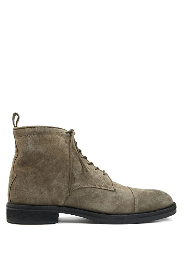 

Мужские кожаные ботинки Allsaints, серый