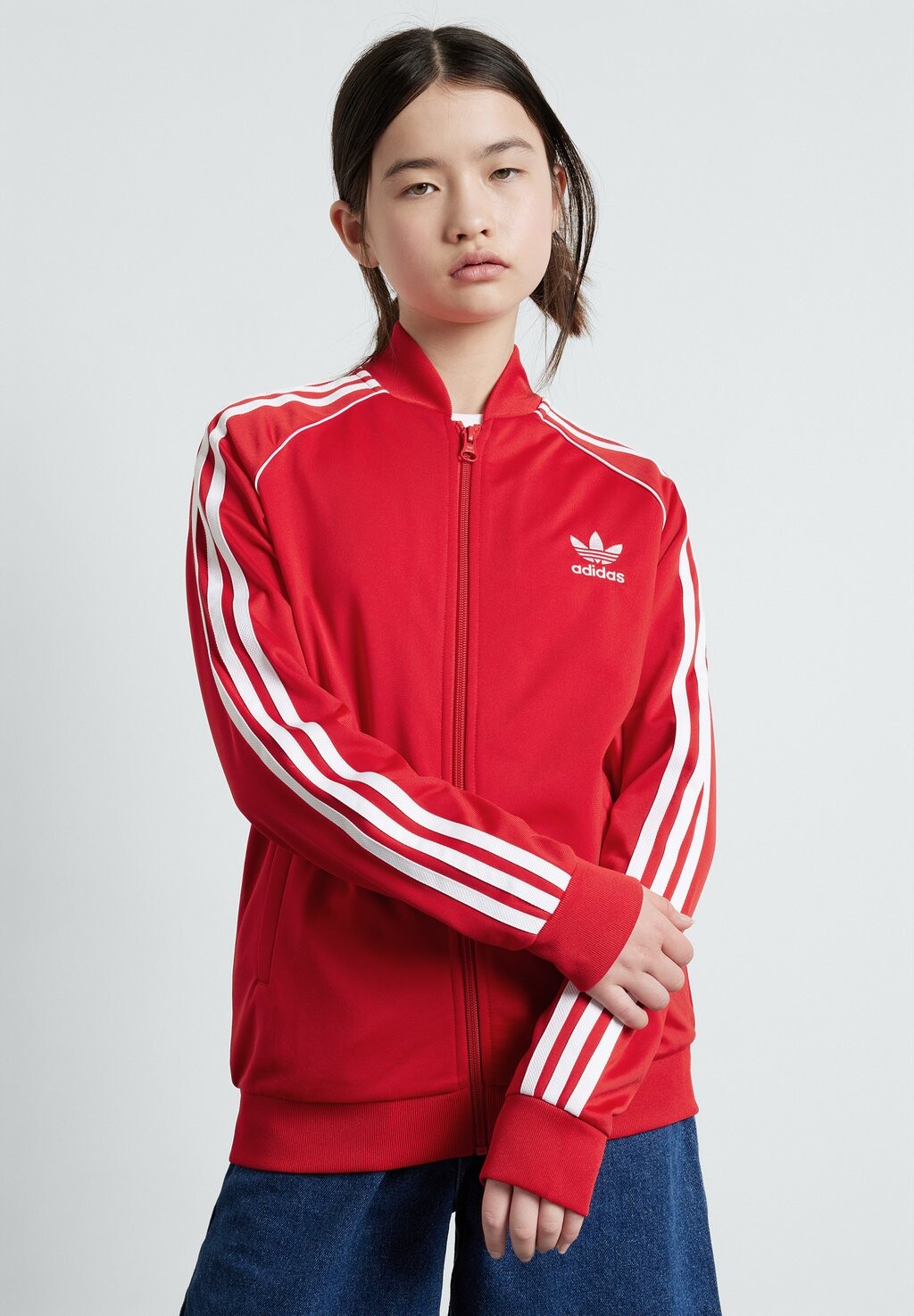 

Куртка тренировочная TRACK UNISEX adidas Originals, цвет red