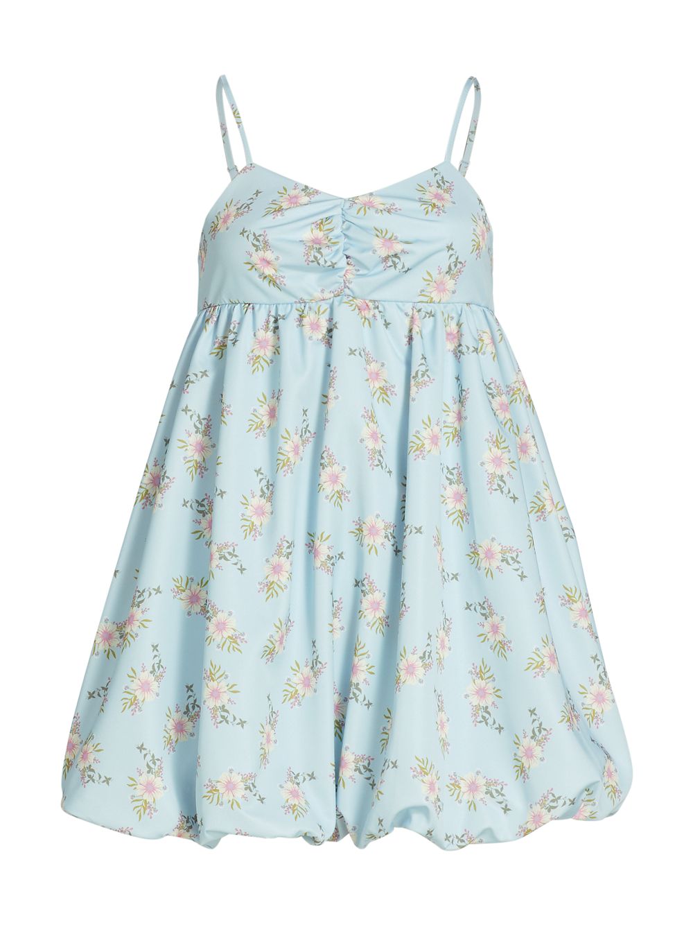 

Мини-платье Babydoll In A Bubble Free People, синий