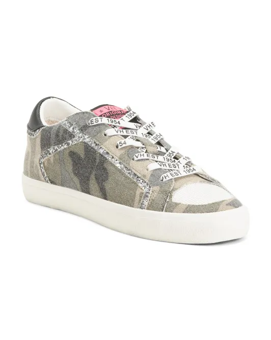 

Кожаные кроссовки Mikeyla с камуфляжным принтом Vintage Havana, цвет Camouflage