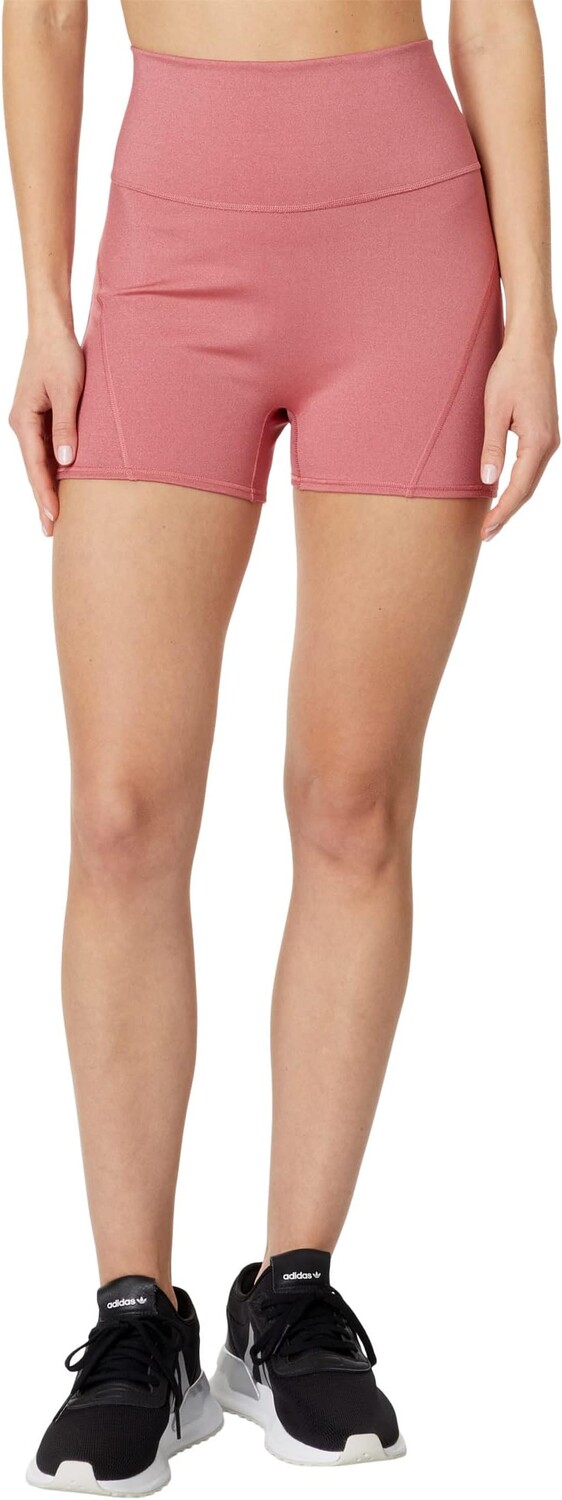 

Брюки Yoga Studio Luxe Fire Super High-Waisted Tights adidas, цвет Wonder Red