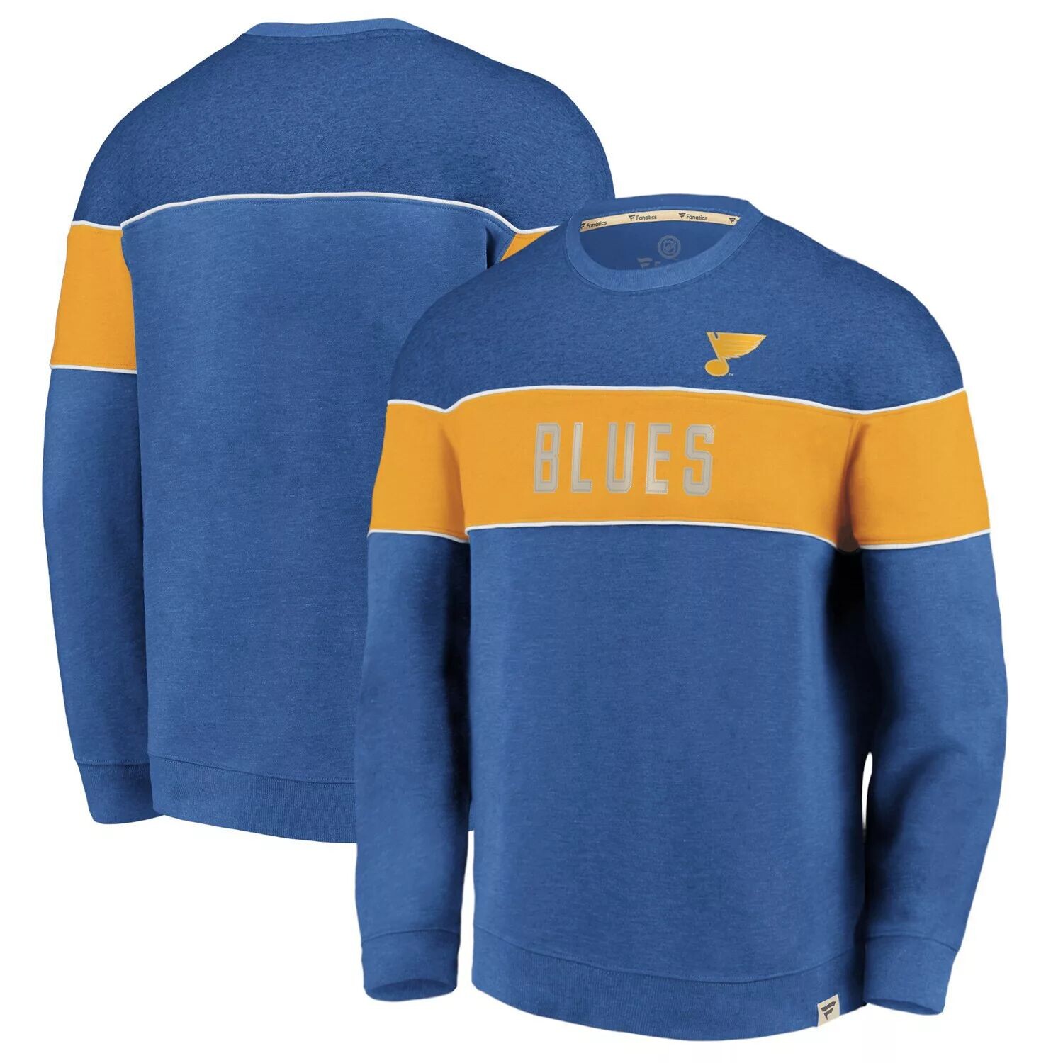 

Мужская толстовка с логотипом Fanatics синего цвета с принтом St. Louis Blues Varsity Reserve, Синий