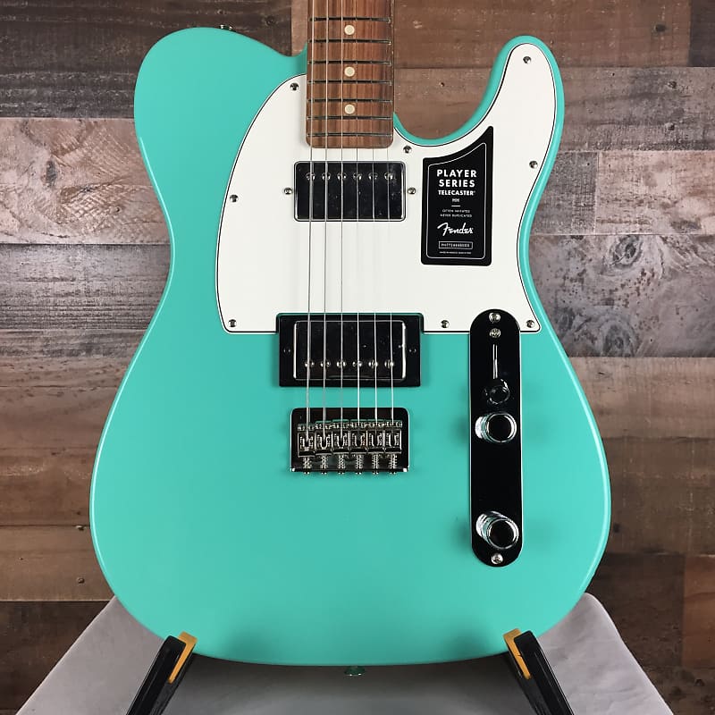 

Электрогитара Fender Player Telecaster HH Sea Foam Green, Pau Ferro, Free Ship, 031