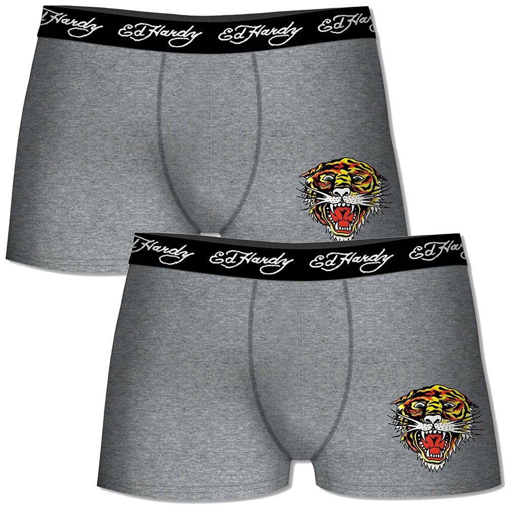 

Боксеры Freegun Ed Hardy PK5586 2 шт, серый