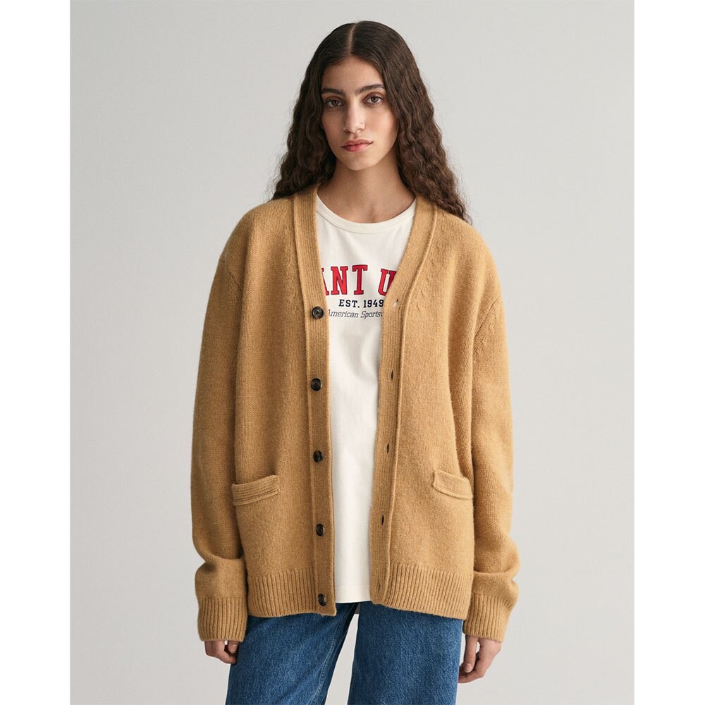 

Кардиган Gant Soft Wool, бежевый