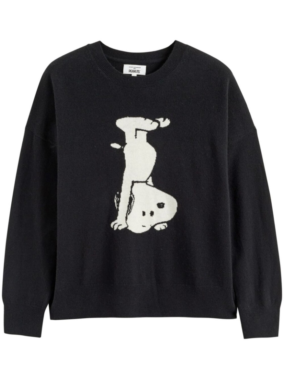 

Chinti & Parker свитер Handstand Snoopy, черный