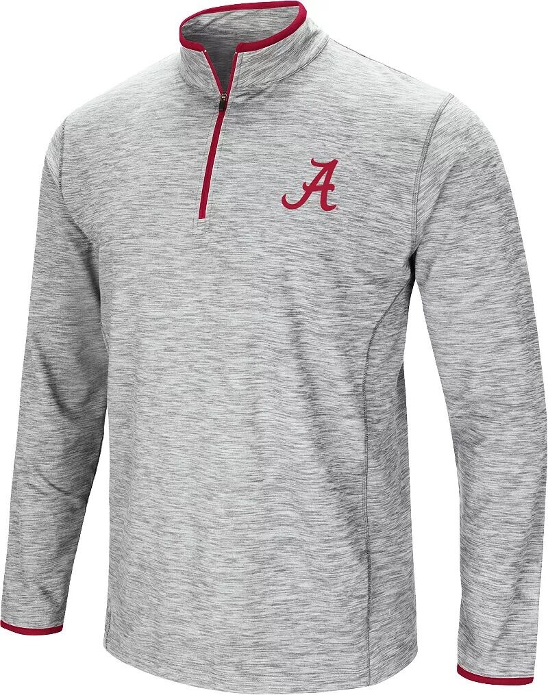 

Colosseum Мужская куртка Alabama Crimson Tide Grey Rival из полиэстера на молнии