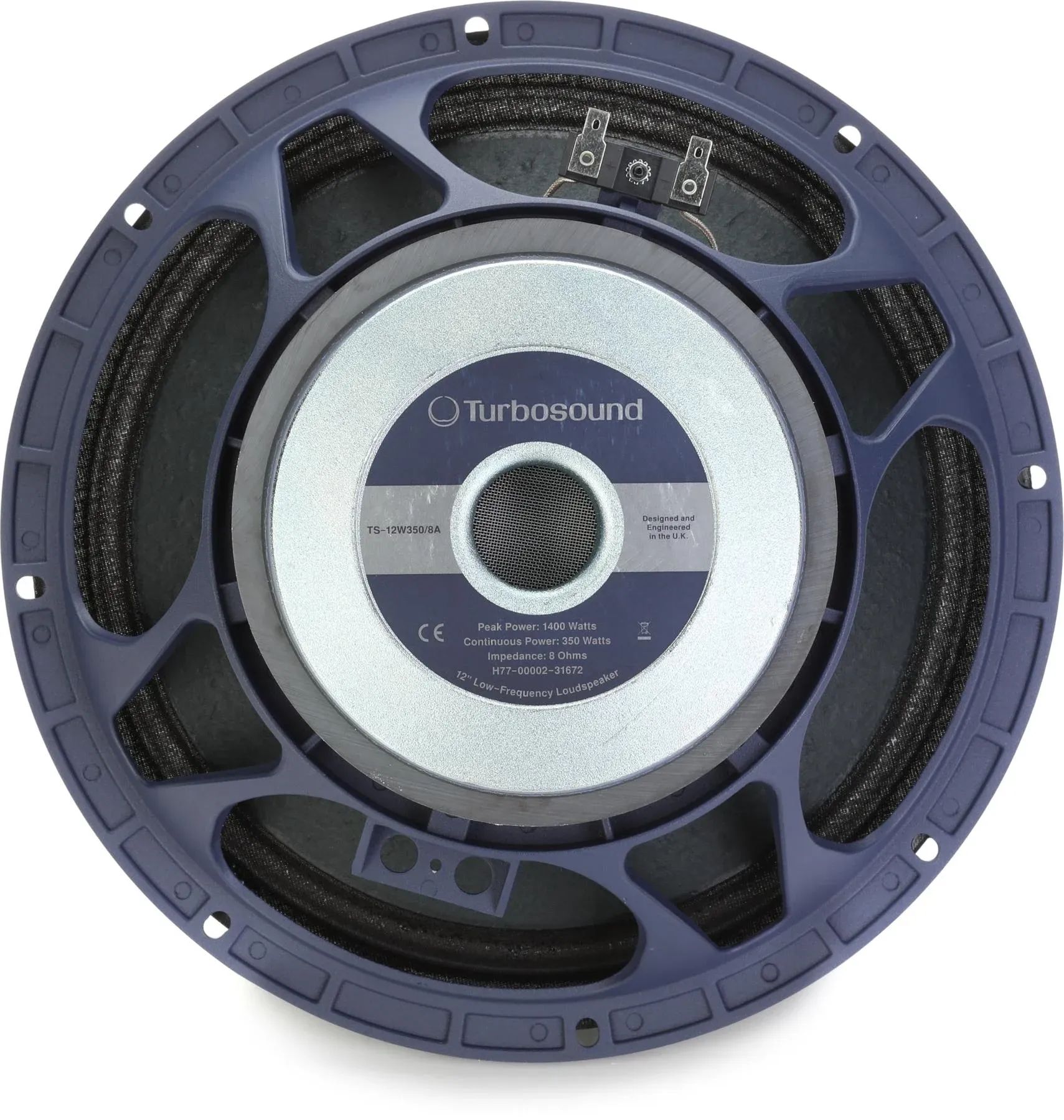 

Turbosound TS-12W350/8A 12-дюймовый низкочастотный динамик - 8 Ом