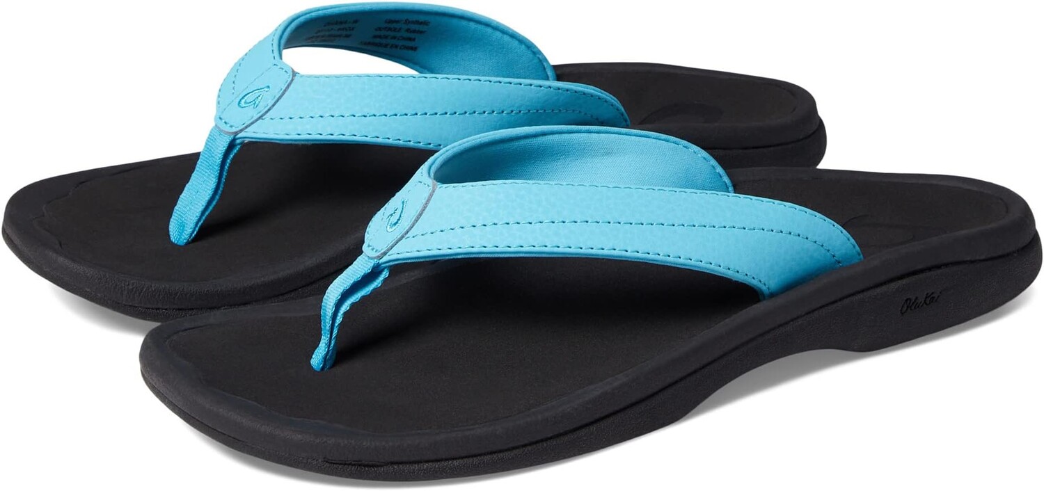 

Шлепанцы Ohana W OluKai, цвет Turquoise/Onyx