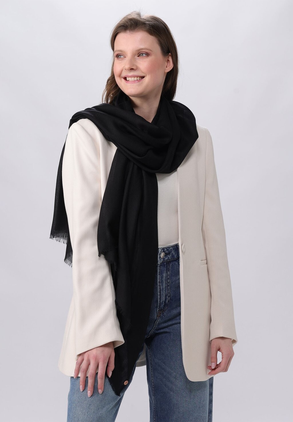 

Шарф SIGNATURE STOLA FRAAS, цвет black