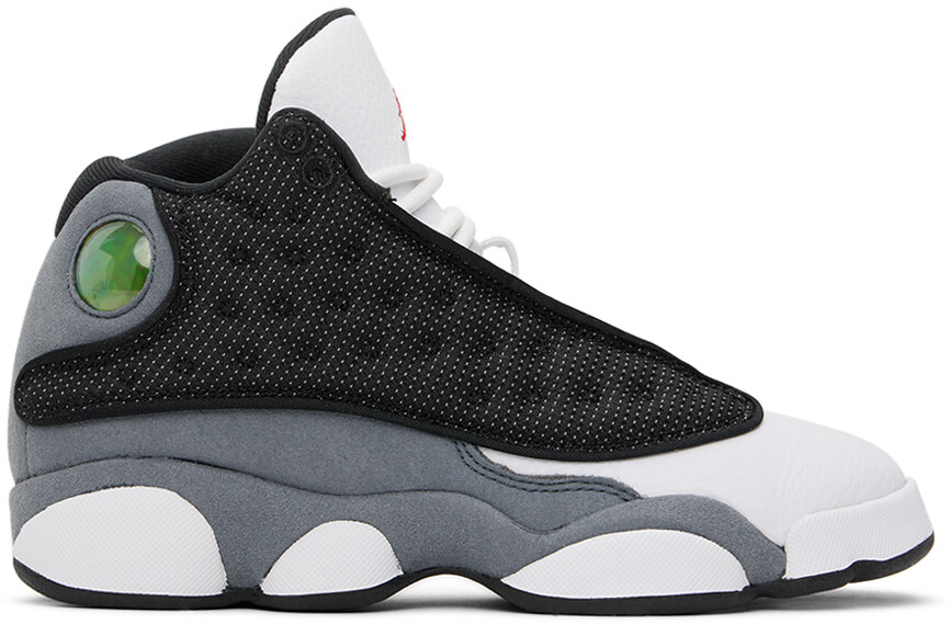

Серо-белые детские кроссовки Nike Jordan Kids Air Jordan 13 Retro Big