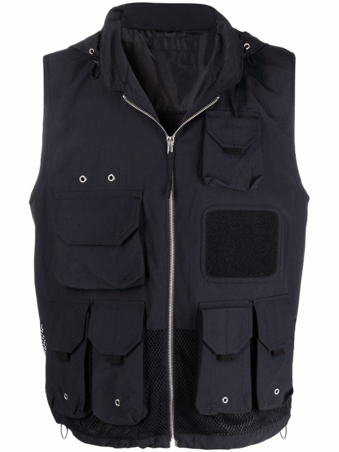 

Helmut Lang жилет с сетчатыми вставками, черный