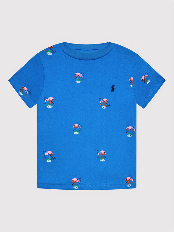 

Футболка стандартного кроя Polo Ralph Lauren, синий