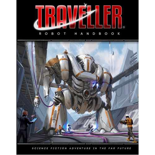 Книга Traveller Rpg: Robot Handbook Mongoose Publishing
