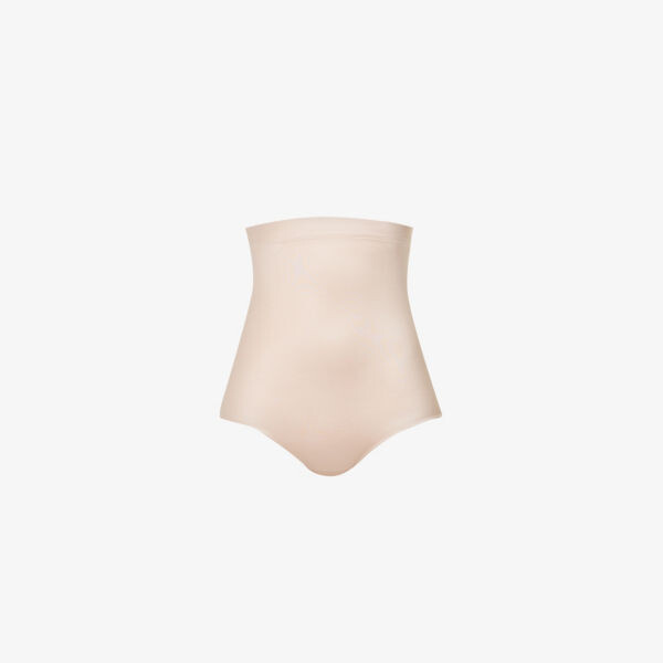 

Трусики из эластичной ткани с высокой посадкой Suit Your Fancy Spanx, бежевый