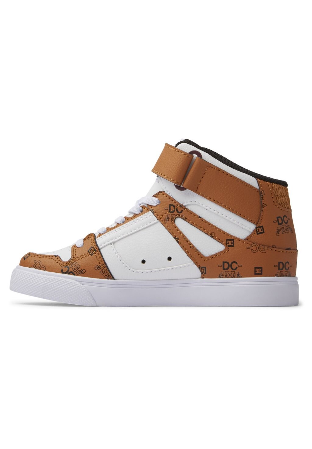 

Обувь для скейтбординга PURE HI SE DC Shoes, цвет xwwc white white brown