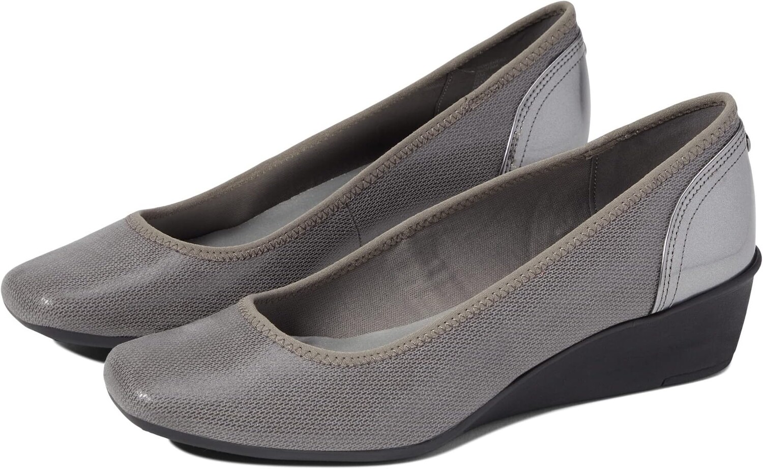 

Туфли на танкетке Sport Wisher Anne Klein, цвет Pewter Multi