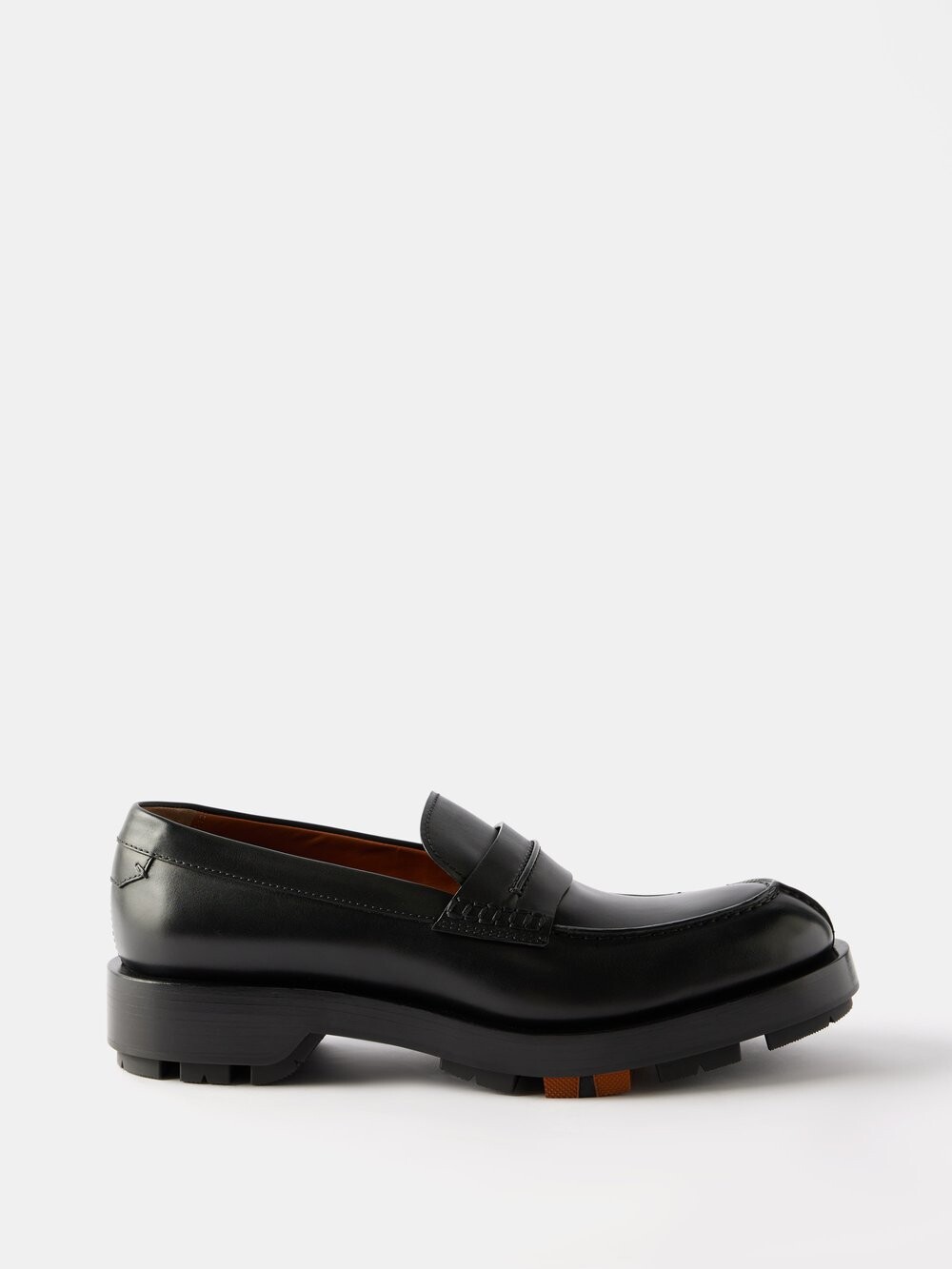 

Кожаные лоферы udine ZEGNA, черный