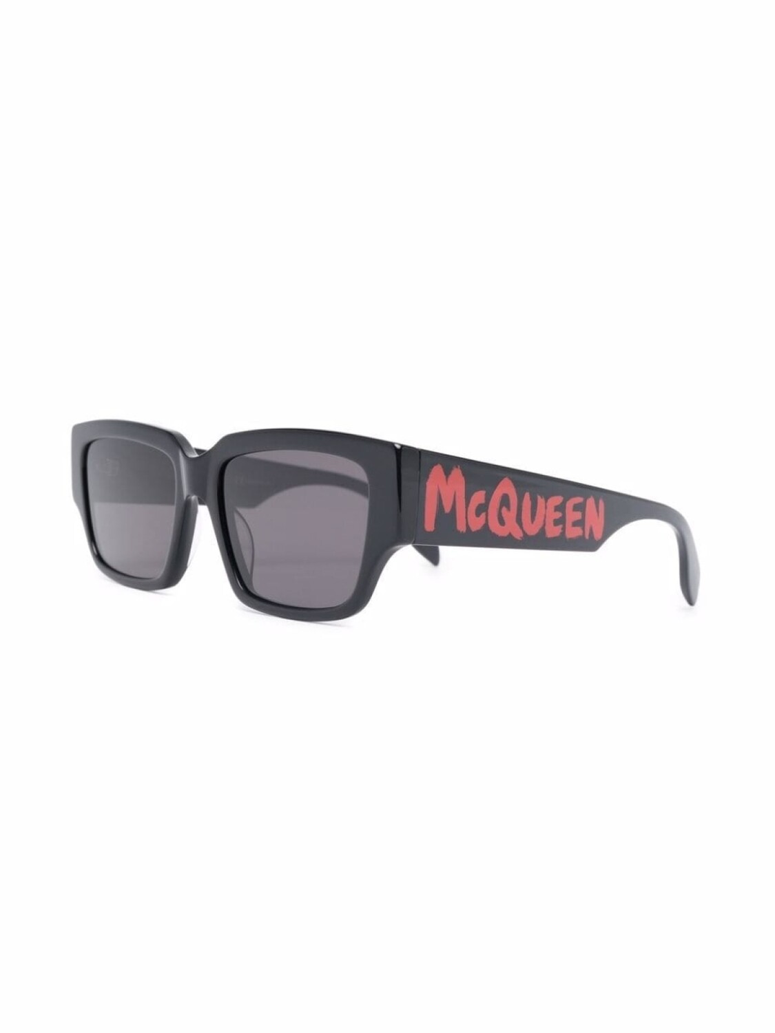 

Alexander McQueen Eyewear солнцезащитные очки с логотипом, черный