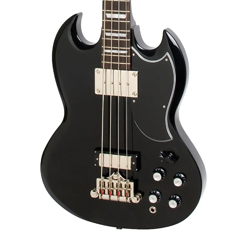 Басс гитара Epiphone EB-3 2 Pickup Bass in Ebony цена и фото