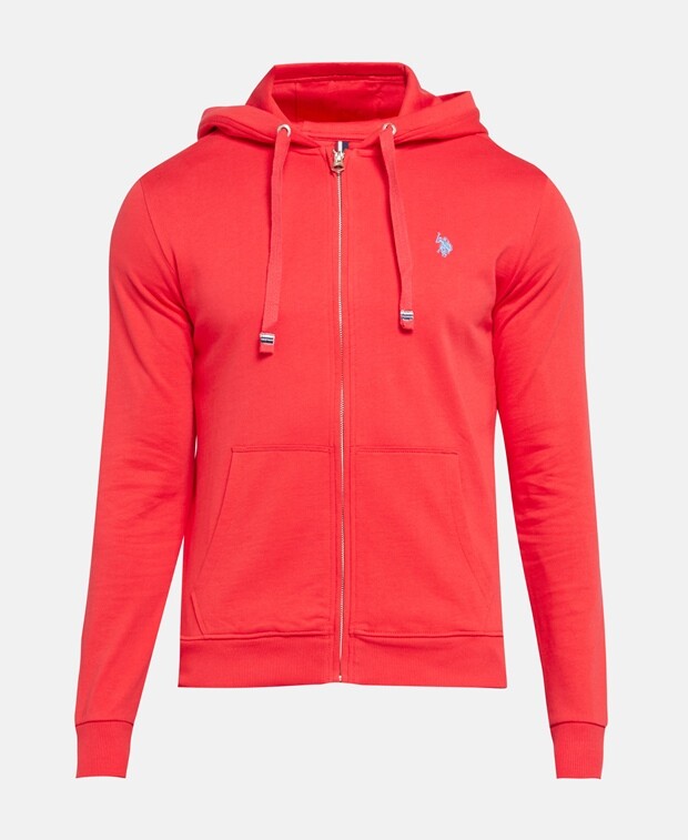 

Толстовка с капюшоном U.S. Polo Assn., светло-оранжевый