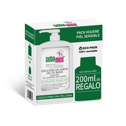

Лосьон для ванны «Дневник» без мыла 2 шт., Sebamed