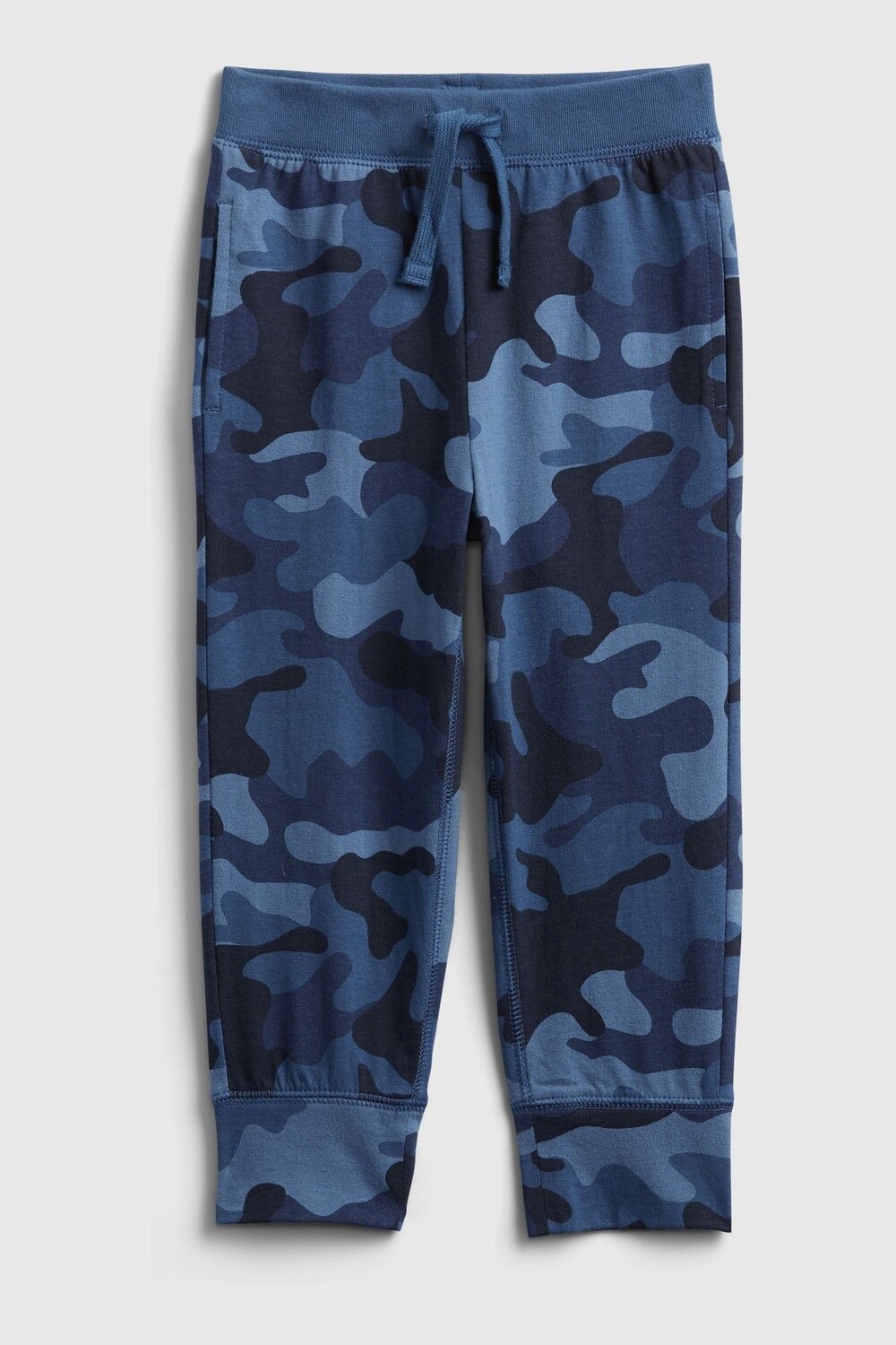 

Спортивные брюки без шнуровки из органического хлопка Gap, синий