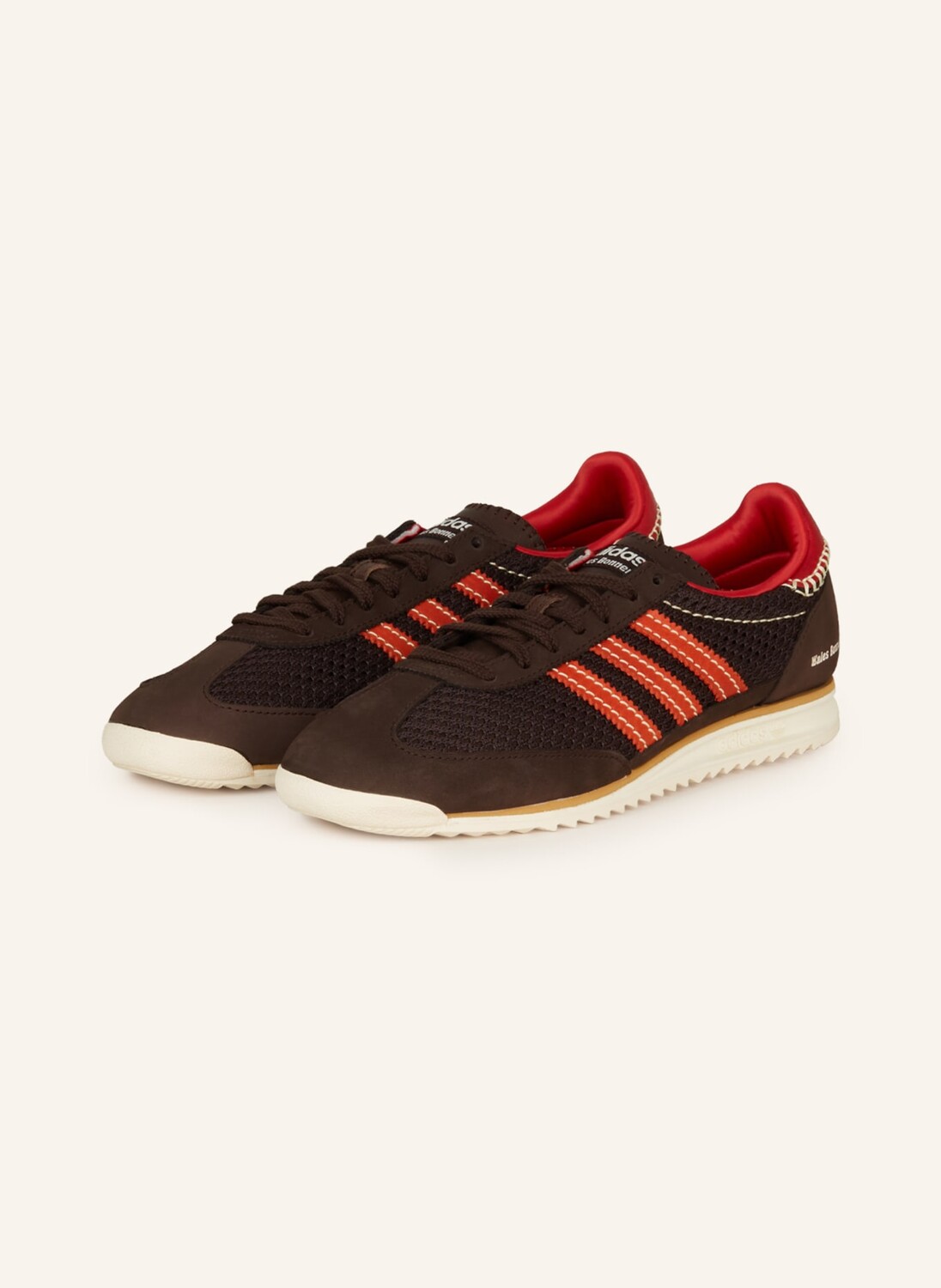 

Кроссовки adidas Originals WALES BONNER SL72, коричневый