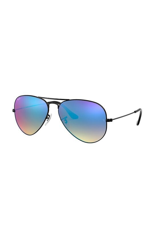 

Очки-авиаторы 0RB3025.002/4O Ray-Ban, черный
