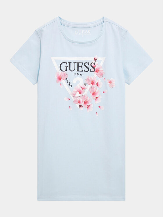 

Футболка стандартного кроя Guess, синий