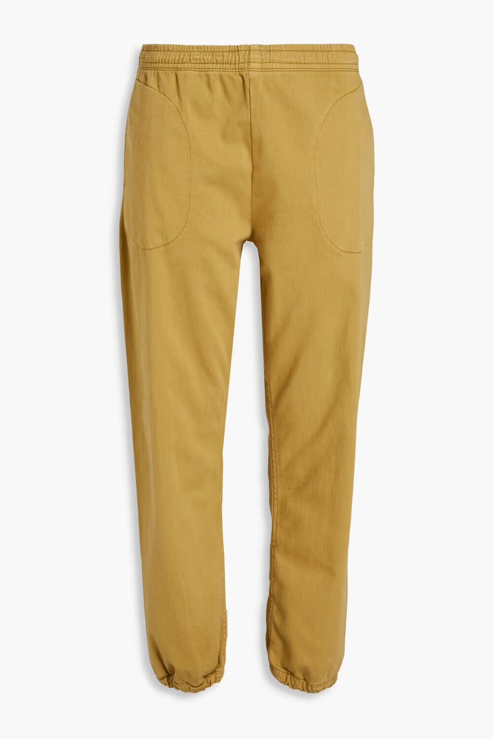 

Зауженные брюки Aron из смесового хлопка Rag & Bone, горчица