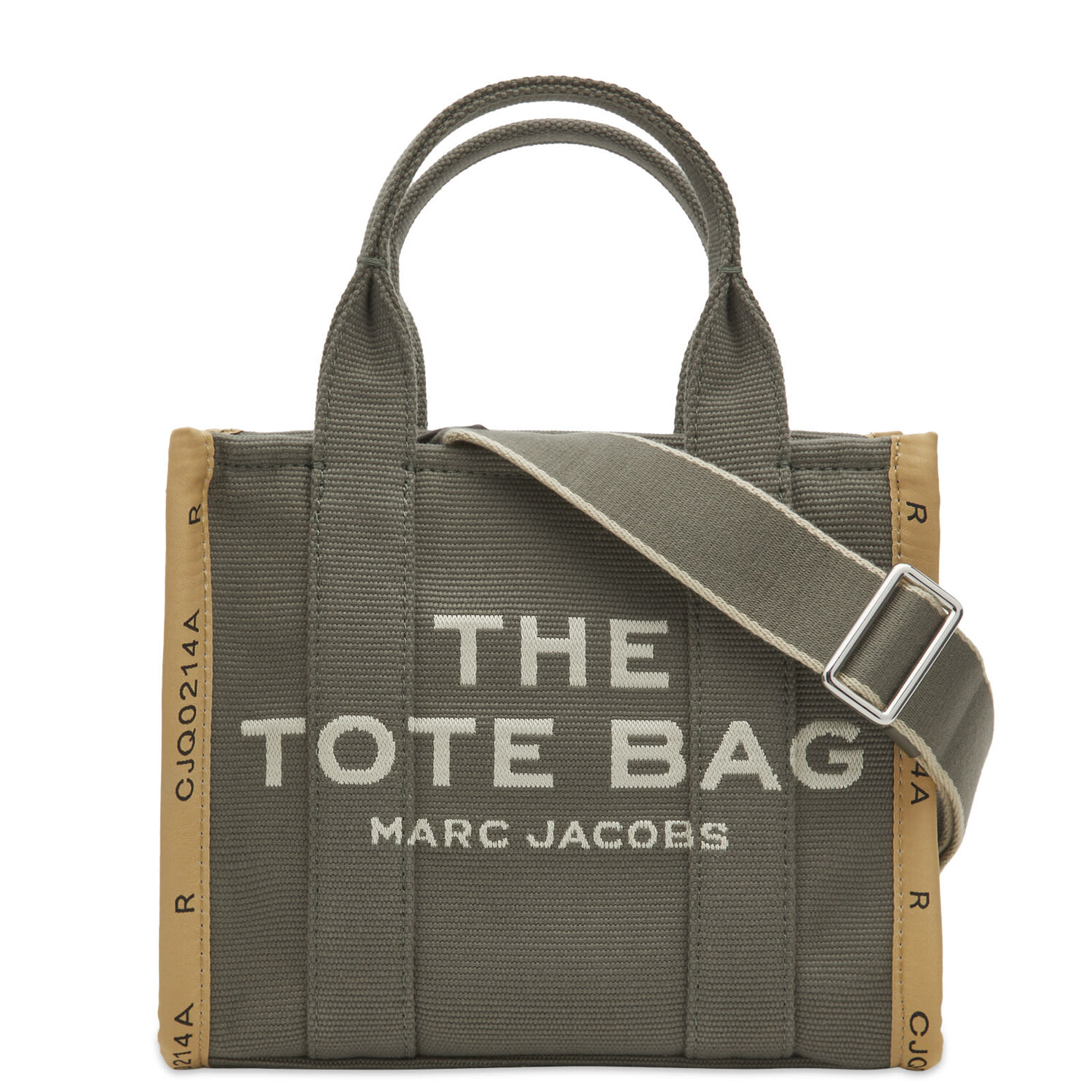 

Сумка тоут Marc Jacobs The Small Tote Jacquard, цвет Bronze Green