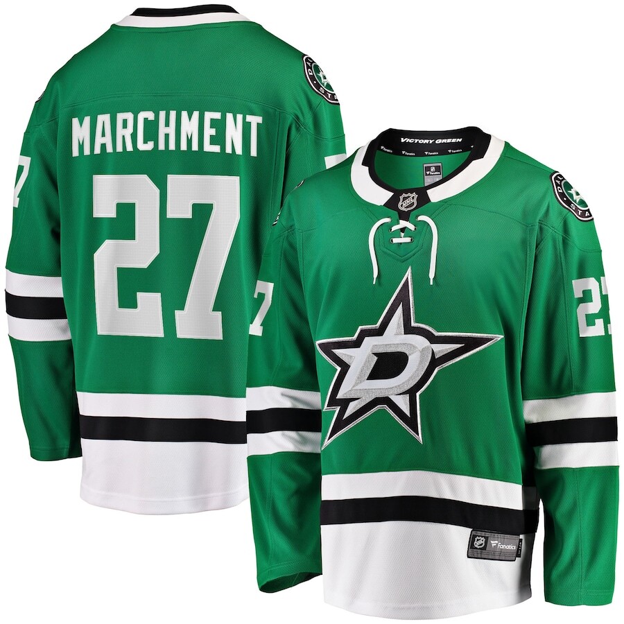 

Джерси Fanatics Branded Dallas Stars, зеленый