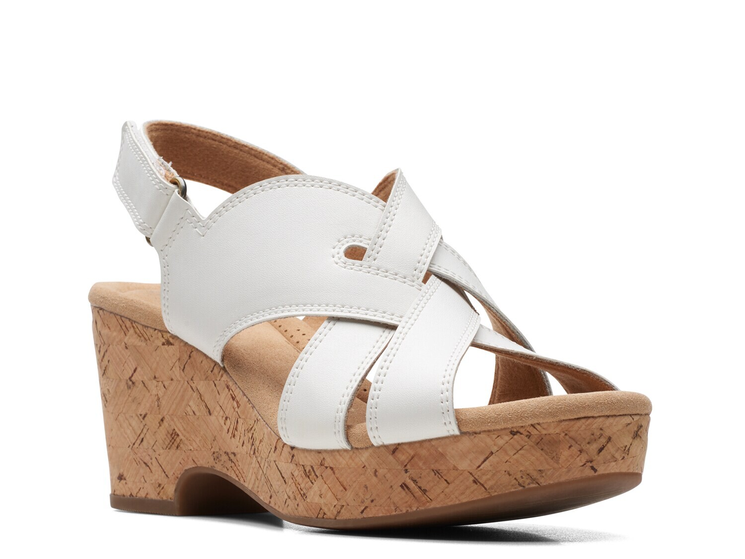 

Сандалии Giselle Flora Clarks, белый