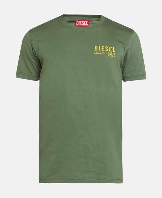 

Футболка Diesel, темно-зеленый