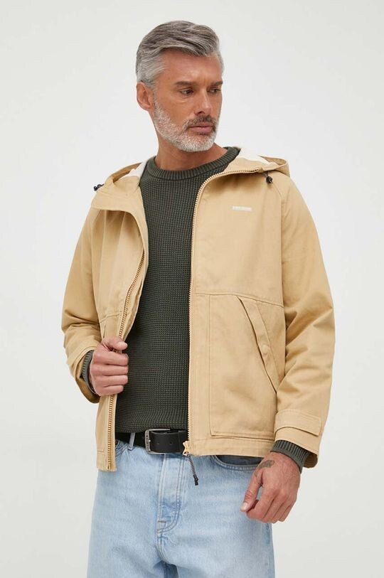 

Куртка BANE из хлопка Pepe Jeans, бежевый