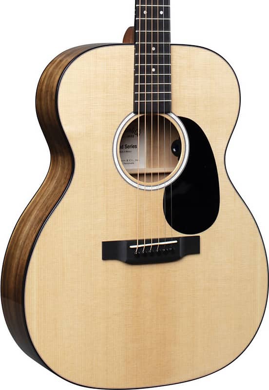 Акустическая гитара Martin 000-12E Koa Road Series Acoustic-Electric Guitar, Natural w/ Soft Case